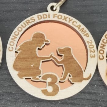 Numéro 3 - FOND BRONZE